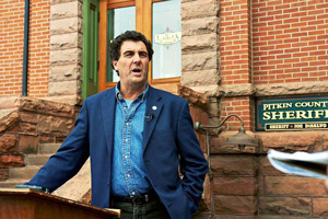 Sheriff Joe DiSalvo of Pitkin County, Colorado. Photo credit: Aubree Dallas/The Aspen Times.