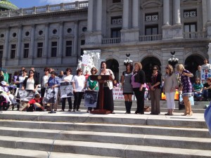 Pennsylvania rally by Campaign 4 Compassion at state Capitol on September 15.