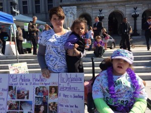 Pennsylvania rally by Campaign 4 Compassion at state Capitol on September 15.