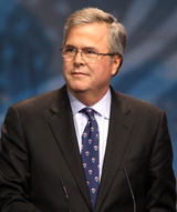 Jeb Bush speaking at the 2013 CPAC in Washington D.C. on March 16, 2013 by Gage Skidmore.
