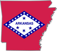 Arkansas map